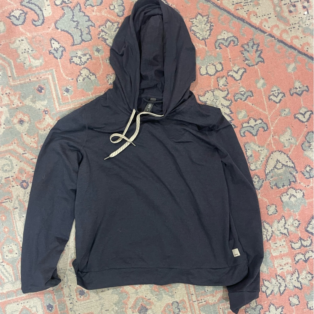 Vuori halo womens hoodie! Navy blue! Size small